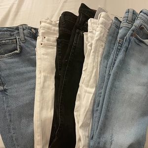 BUNDLE Womens Zara Jeans (size 00-2)